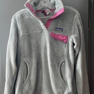Gently worn Patagonia fleece snap pullover